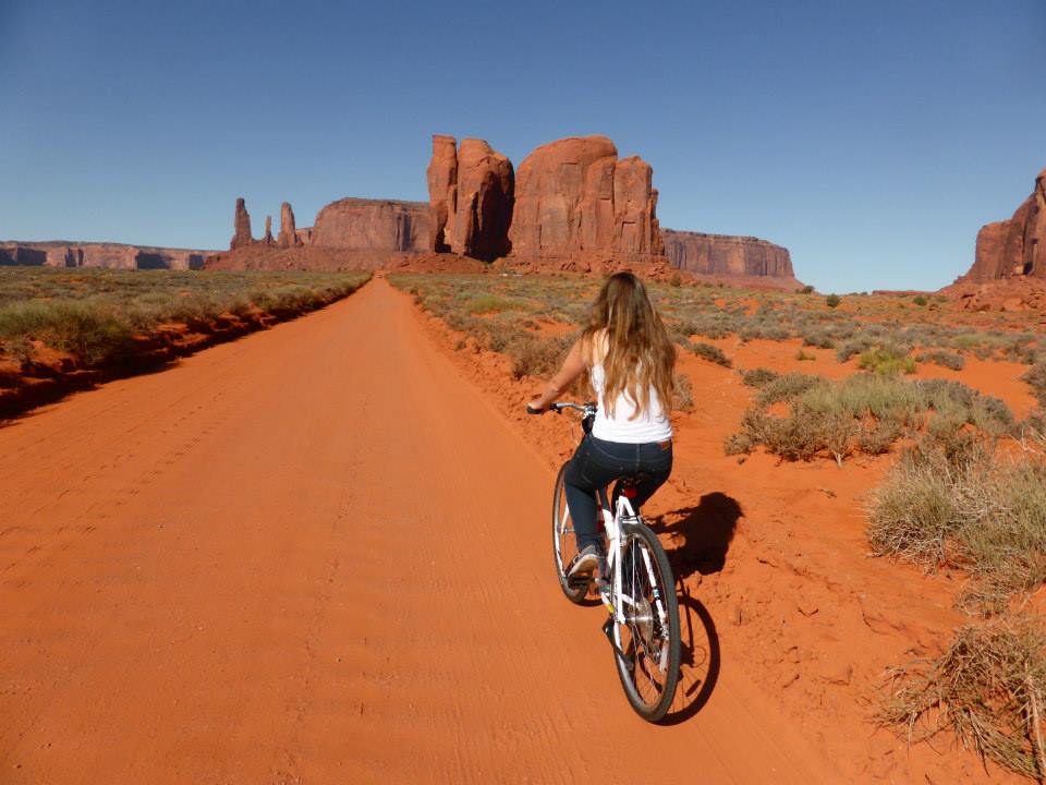 Monument Valley by bike