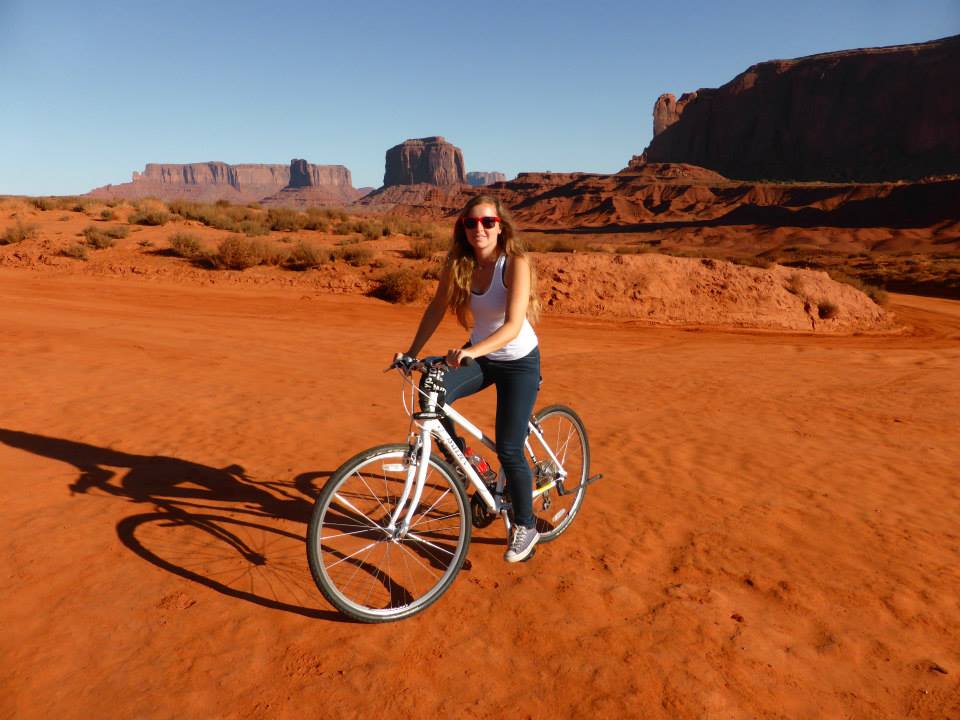 Monument Valley by bike
