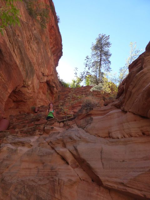 hiking Angels Landing