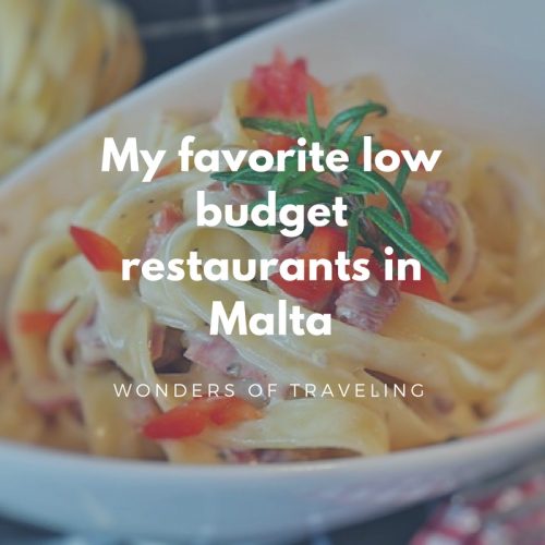 Low budget restaurants in Malta