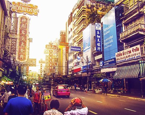 A street in Bangkok